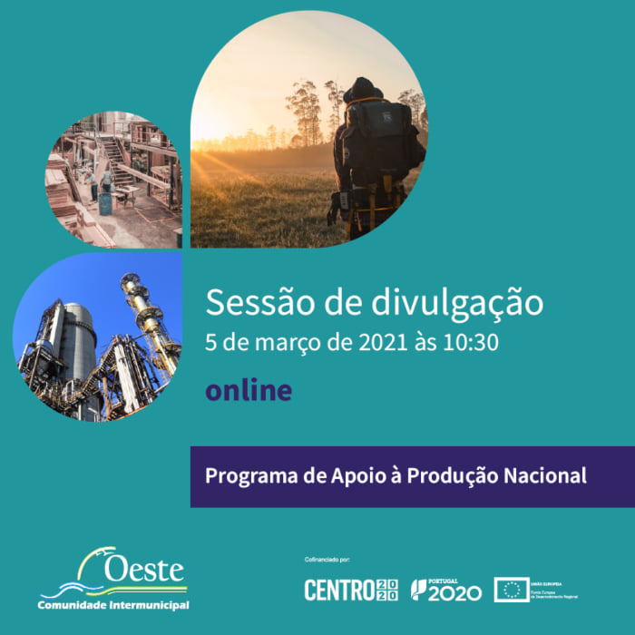 OesteCIM prepara sessão sobre apoio à produção nacional