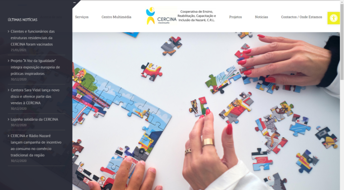 CERCINA lança novo website acessível