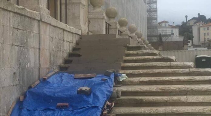 DGPC nega utilização de betão em obra na escadaria do Mosteiro de Alcobaça