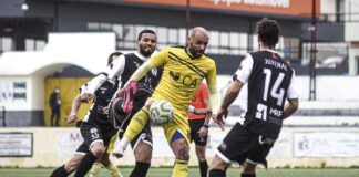 Penálti intranquilizou o jogo do Caldas que “ruiu” em 11 minutos