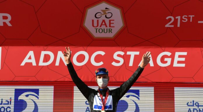 Ciclismo: João Almeida sobe a segundo no Tour dos EAU