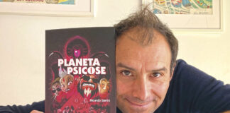 “Planeta Psicose” é a nova BD de Ricardo Santo