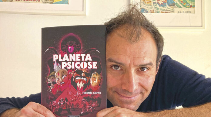 “Planeta Psicose” é a nova BD de Ricardo Santo