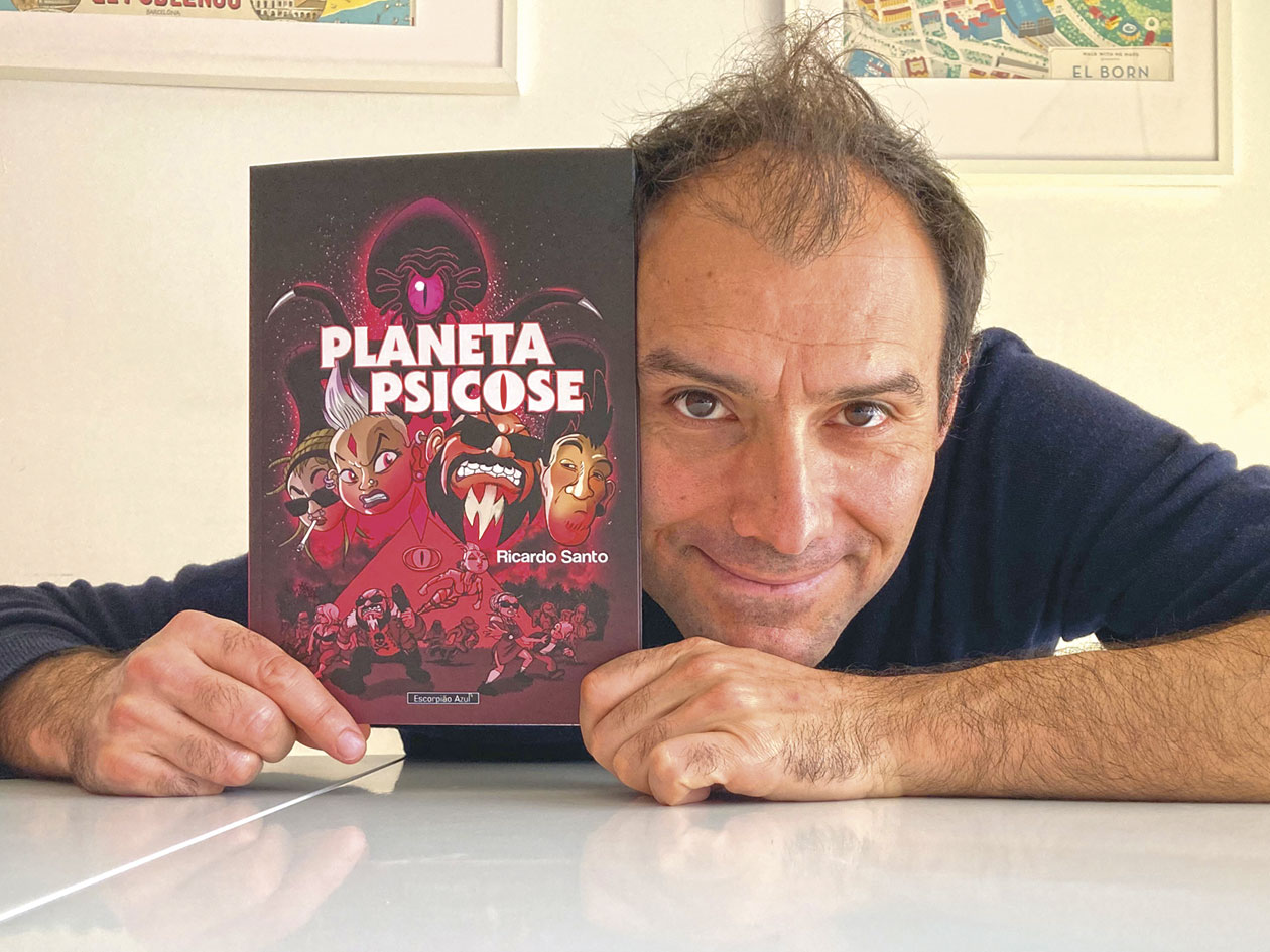 “Planeta Psicose” é a nova BD de Ricardo Santo