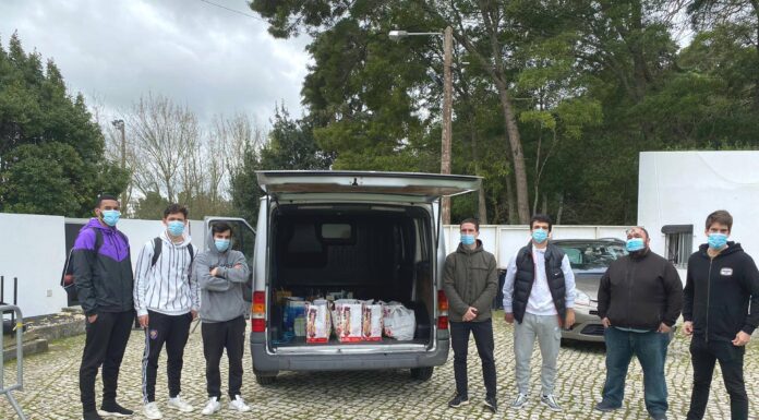 Caldas SC participa na iniciativa “Não estás só”