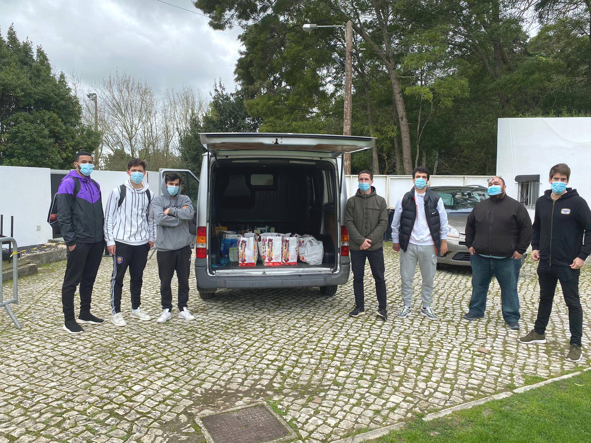 Caldas SC participa na iniciativa “Não estás só”