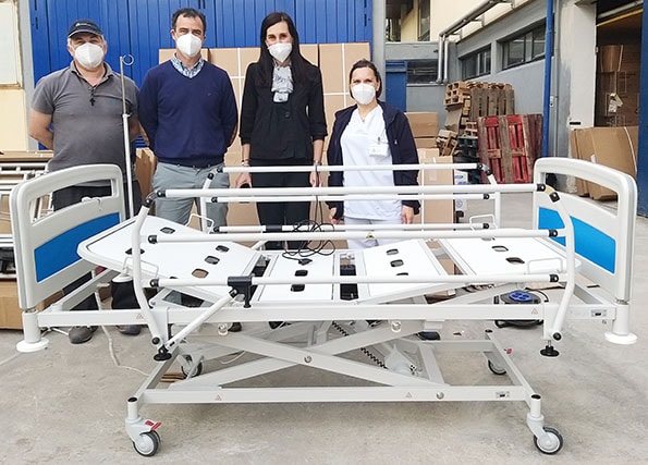 Centro Hospitalar do Oeste recebeu 14 camas elétricas da Iniciativa “Aconchegar”