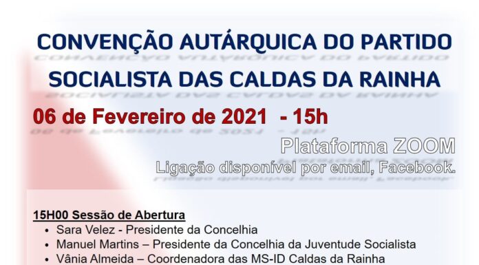 PS/Caldas organiza convenção autárquica
