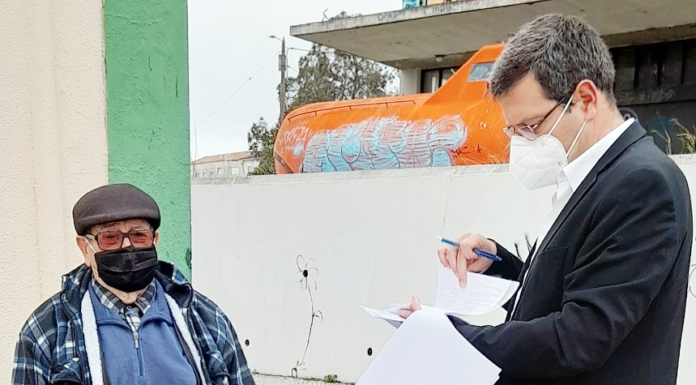 União de Freguesias de Santo Onofre e Serra do Bouro faz levantamento de idosos para vacinação