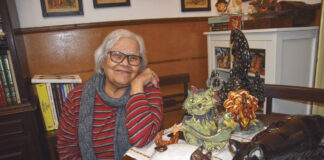 A livreira das Caldas, fã de Bordalo e de gatos