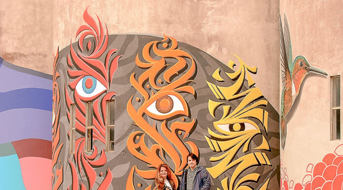 Há uma nova pintura mural para apreciar nos Silos