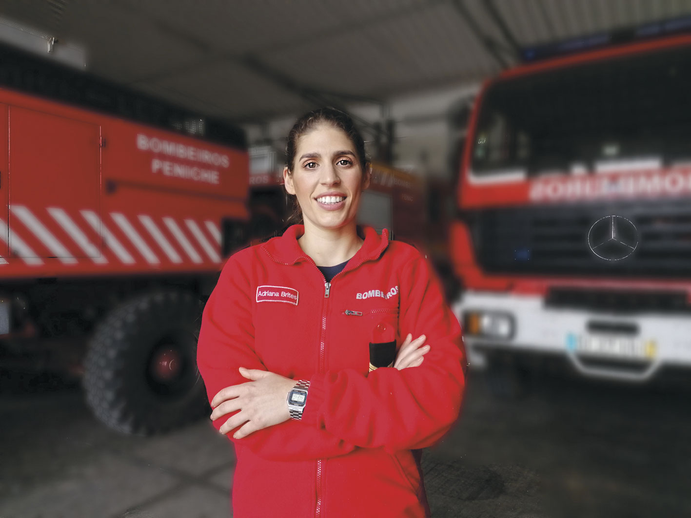 Psicóloga é também bombeira em Peniche