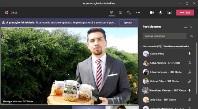 Alunos da EHTO criaram receitas inovadoras com produtos regionais