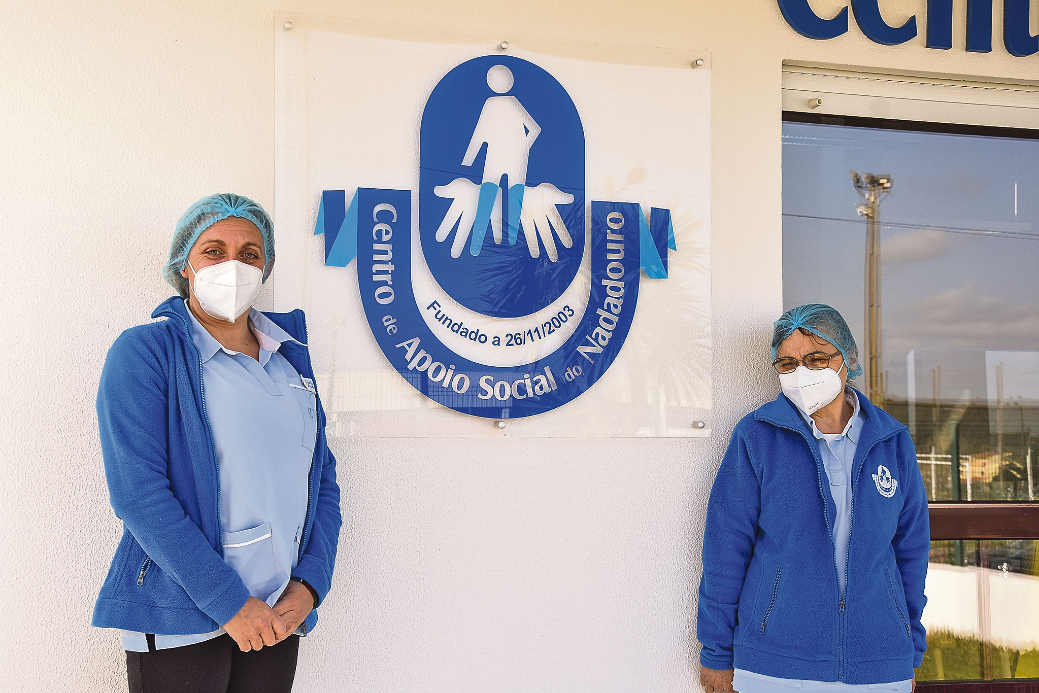 Celeste e Carla: Nove dias de “missão” num  lar com um surto de covid-19