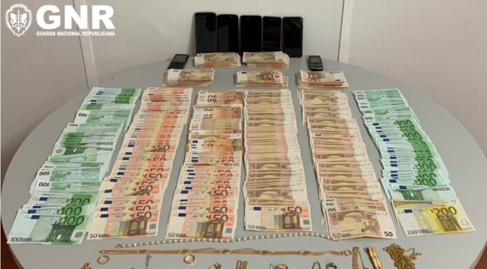 GNR recupera mais de 70 mil euros roubados