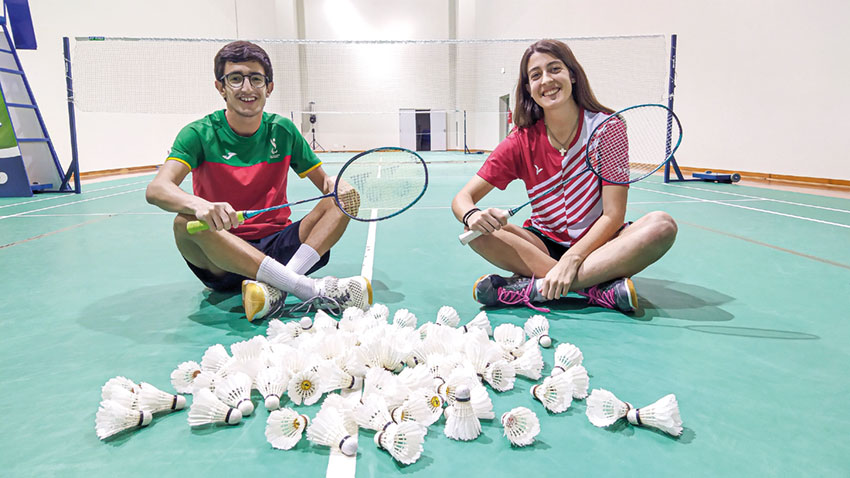Badminton: Diogo Daniel e Madalena Fortunato preparam-se para voos mais altos