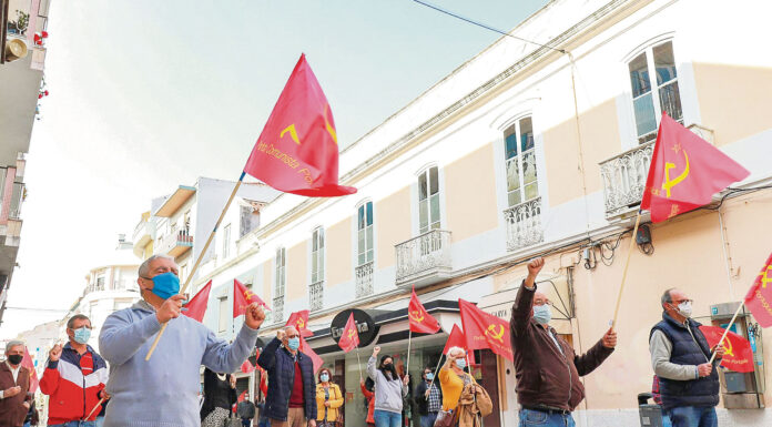 40 minutos de festa e luta política assinalaram centenário do PCP