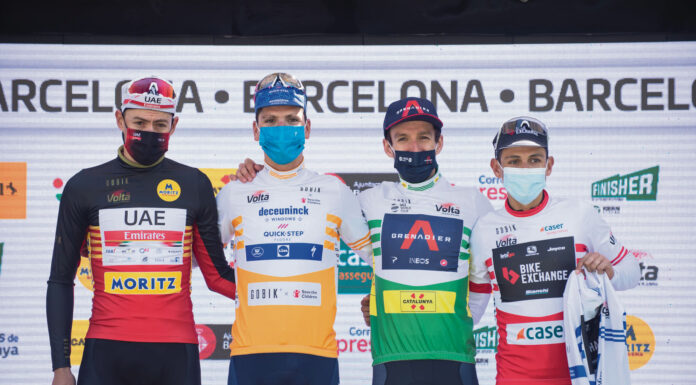 Ciclismo: João Almeida venceu prémio da juventude na Volta à Catalunha