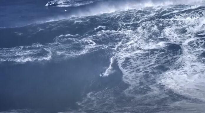 Tony Laureano ambiciona recorde do Guiness com a maior onda de sempre da Nazaré