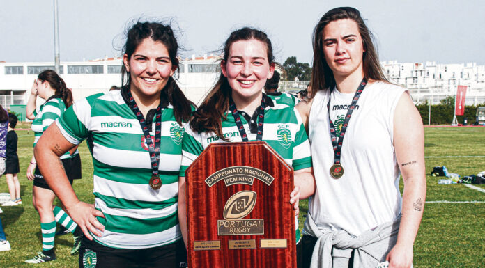 Râguebi: Trio caldense sagra-se campeão pelo Sporting