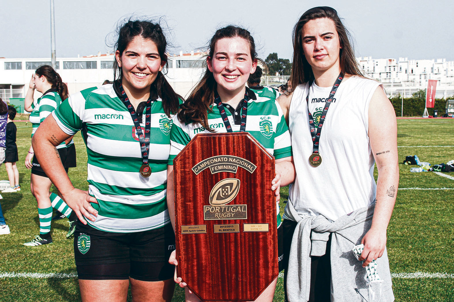Râguebi: Trio caldense sagra-se campeão pelo Sporting