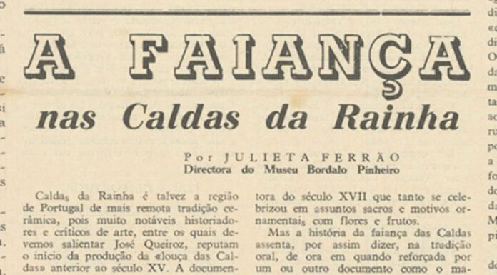 Museu Bordalo Pinheiro destacou Julieta Ferrão