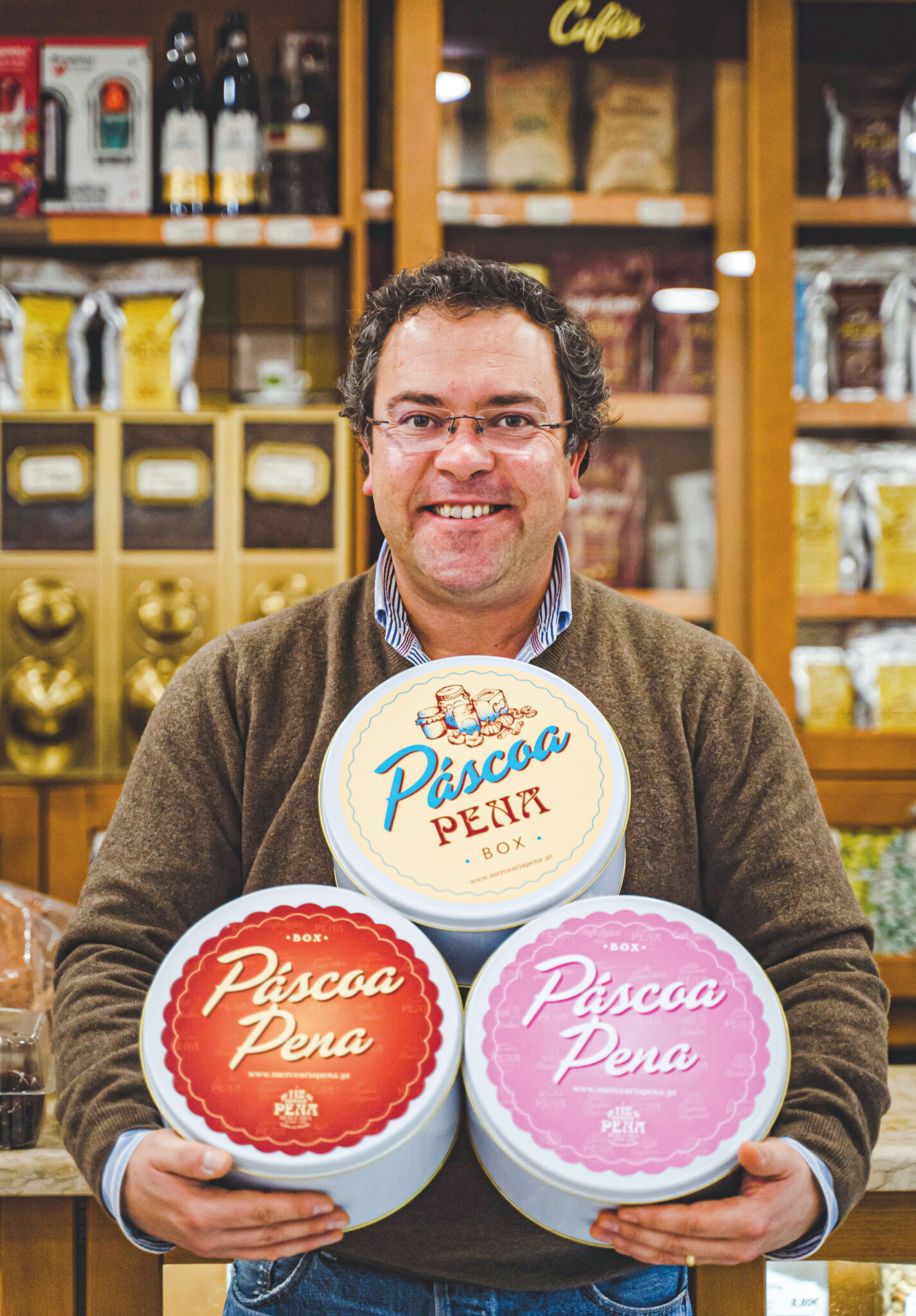 Mercearia Pena lança conjunto de quatro boxes de Páscoa