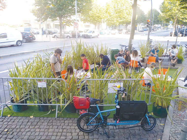 Novos parklets de Lisboa têm assinatura da Veco