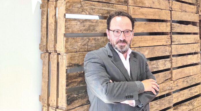 Uma instalação dedicada ao centro da cidade das Caldas