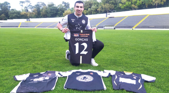 Jogar pelos seniores do Caldas foi concretizar de um sonho