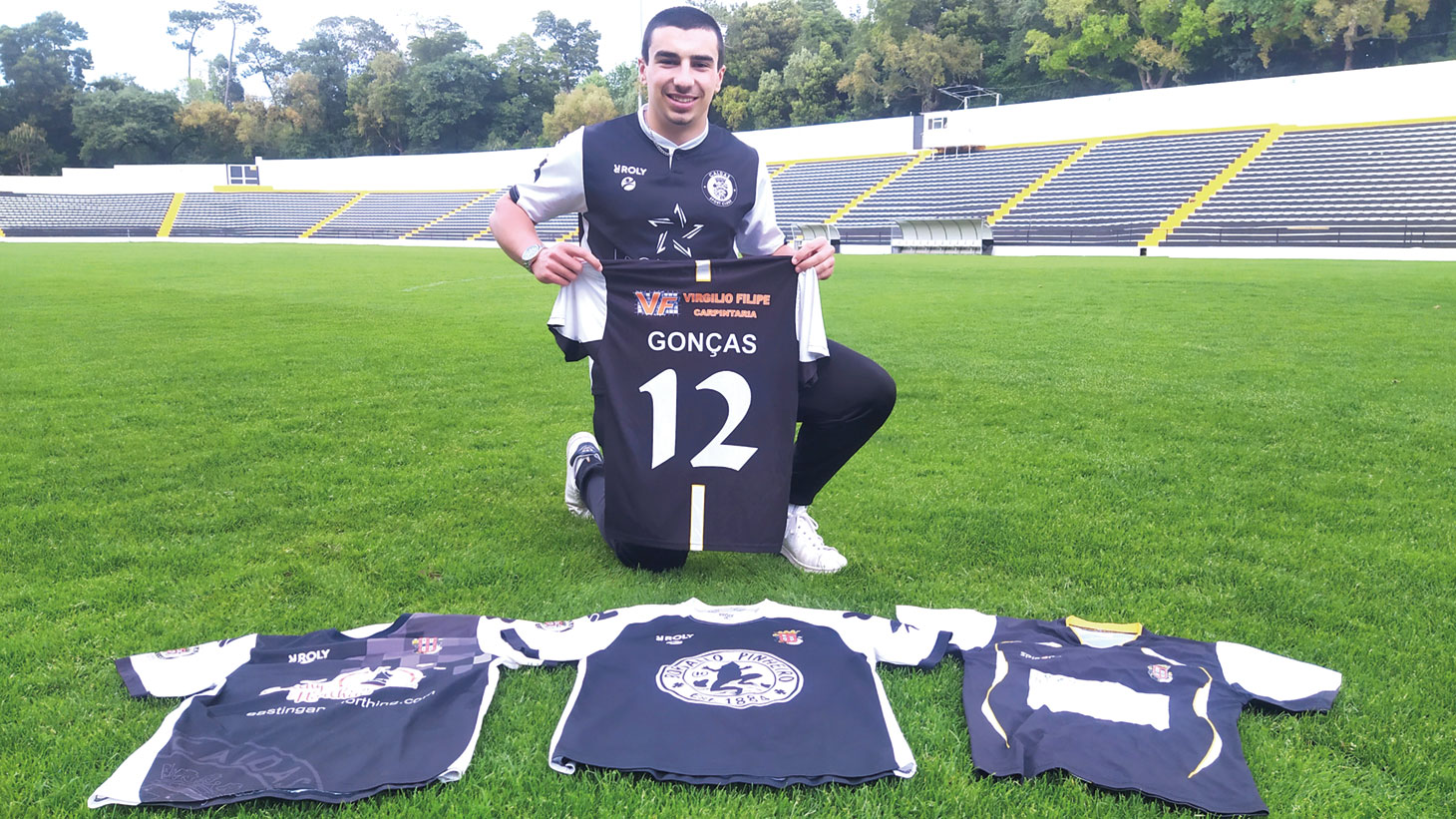 Jogar pelos seniores do Caldas  foi concretizar de um sonho