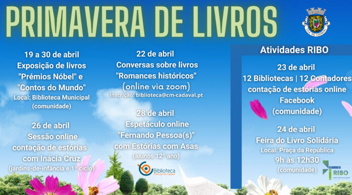 Cadaval dinamiza “A Primavera de Livros”