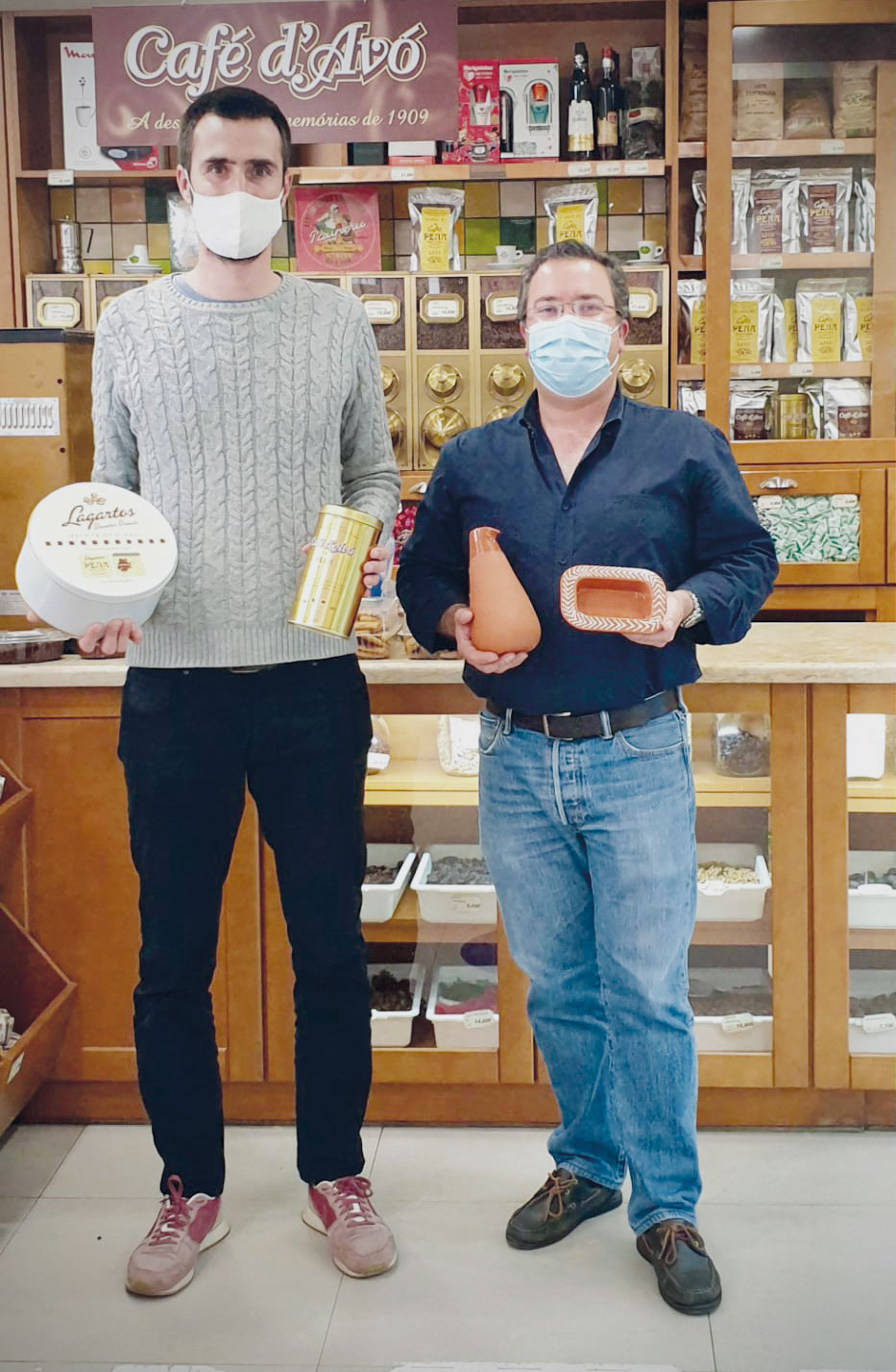 Mercearia Pena vende linha Tasco, da Vicara