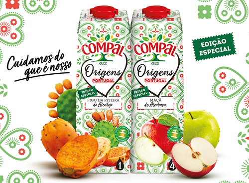 Maçã de Alcobaça é o novo néctar da linha Compal Origens