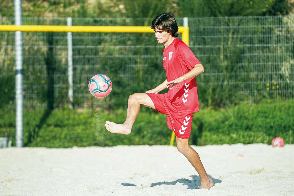 Futebol de praia: Rúben Brilhante convocado para o Mundial