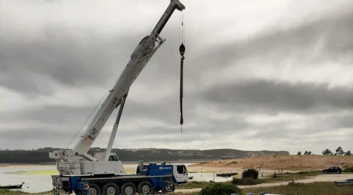 Chegaram os primeiros materiais para as dragagens na Lagoa de Óbidos