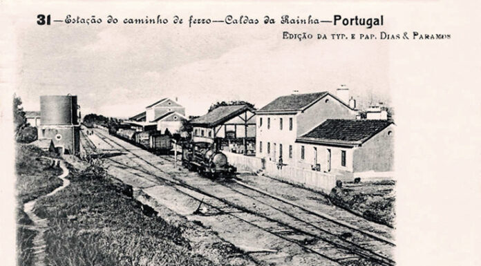 A chegada do caminho de ferro às Caldas