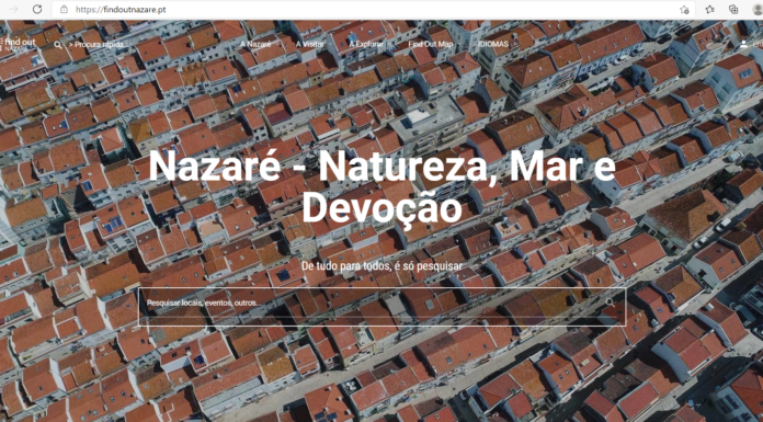 Nazaré tem novo portal para o turismo