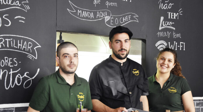 Chef caldense abriu restaurante na Nazaré