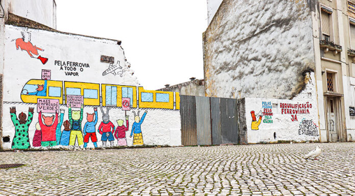 O mural da contestação