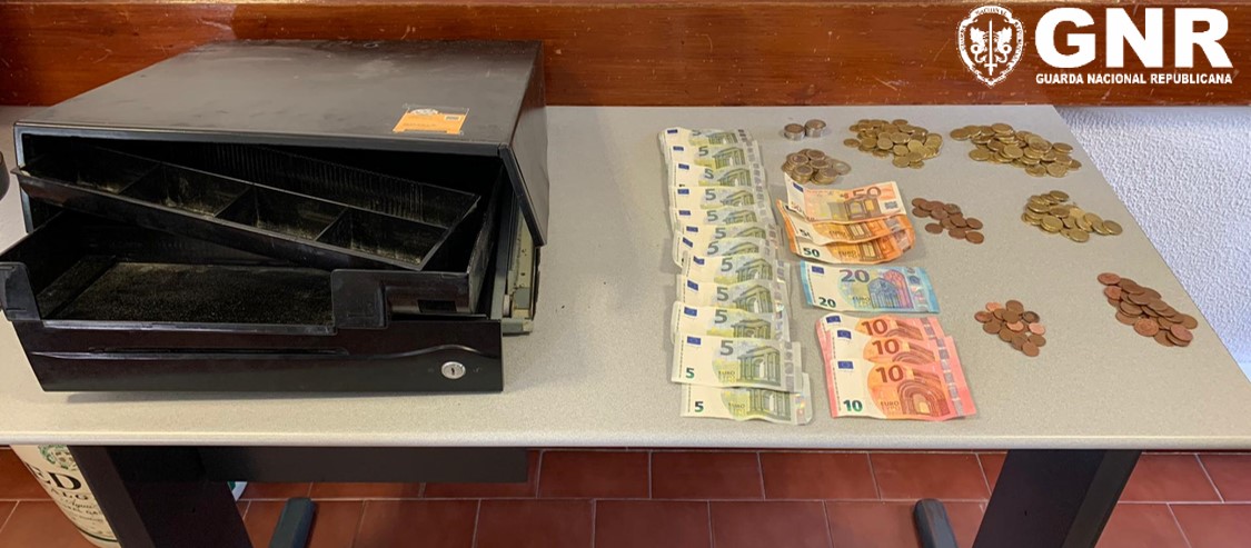 Detido em flagrante por furto em estabelecimento comercial em Alcobaça
