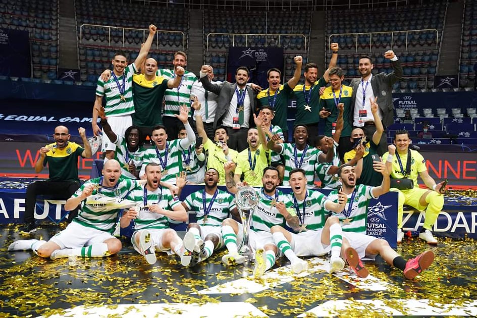 Paulo Luís e Filipe Rodrigues são campeões europeus pelo Sporting