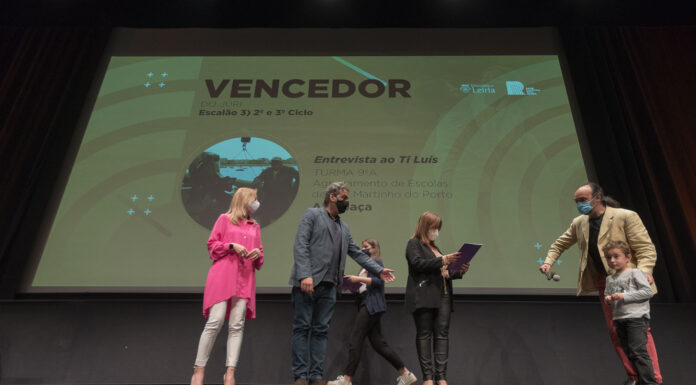 Escola de São Martinho vence concurso de cinema