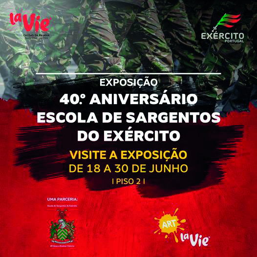 La Vie exibe exposição da Escola de Sargentos