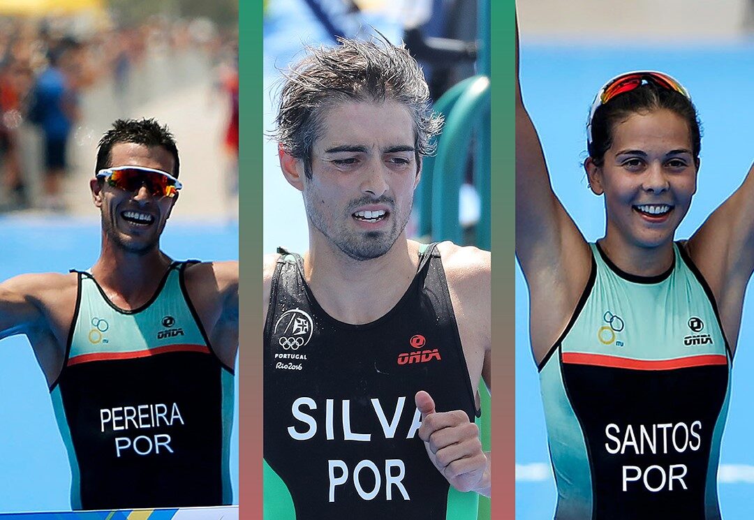 Triatlo: Trio do Oeste representa Portugal em Tóquio