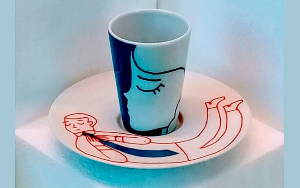 Cerâmica: Alexandre Esgaio em coleção de peças na Vista Alegre