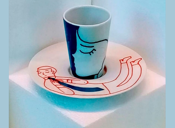 Cerâmica: Alexandre Esgaio em coleção de peças na Vista Alegre