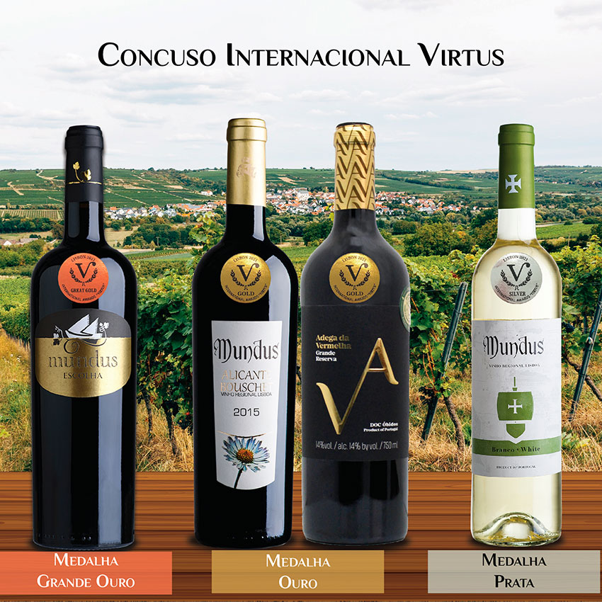 Adega da Vermelha ganhou quatro medalhas no Virtus 2021