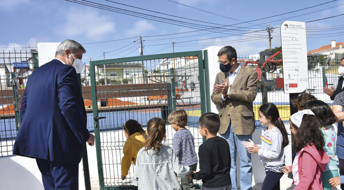Já abriu o parque infantil do Bairro das Morenas