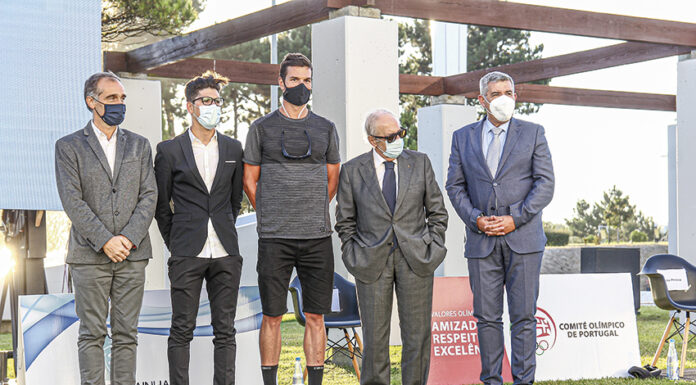 Caldas da Rainha desejou boa sorte à partida dos olímpicos